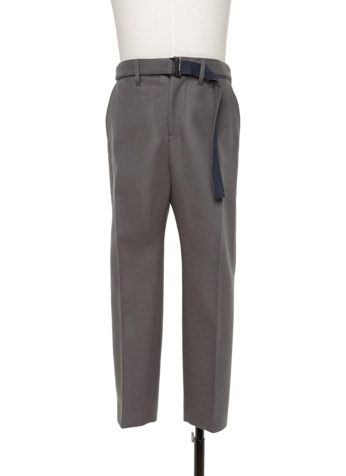 Wool Melton Pants